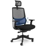 Loctek YZ502 Ergonomic Office Chair, With 3D Lumbar Support System - Cushioned 4D Adjustable Armrest - Ultimate breathable mesh Backrest - 45° backrest tilt - Adjustable Seat Depth - Passed AS/NZS 4438:1997 NZ Chair Standard