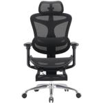 Sihoo Dora C100 Black Pro Ergonomic Office Chair With Footrest