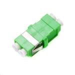 Dynamix A-FXLCALCA-DSM Flangless Fibre             LC APC/LC APC Duplex Single mode Joiner, Ceramicsleeve, Green colour
