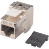 Dynamix FP-C6AUGS-07  Cat6A Side Entry Shielded   Keystone Slimline Jack