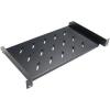 Dynamix RACS-275 1RU 19" Cantilever Shelf - Overall Depth 275mm - Shelf Depth 245mm - 15Kg Weight Rating - Black Colour