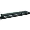 Dynamix PP-C6S-24 24 Port Cat6 Shielded Patch Panel 19" - T568A & T568B Wiring - 1RU - 110x Termination Dynamix PP-C6S-24 24 Port Cat6 Shielded Patch Panel 19" - T568A & T568B Wiring - 1RU - 110x Termination