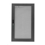 Dynamix RMFD22-600Y Front Mesh Door for 22RU 600mm      Wide Server Cabinet.