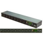 Dynamix RPSW-16A8 8 Port 16A Switched PDU Remote Individual Outlet Control & Overall PDUPower Monitoring. Output 8x 10A IEC C13, Input 1x 16A IEC C20 Socket, 3m 9 to C20 power cord included.