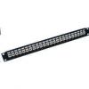 Dynamix PP-UK-24 19" 24 Port Unloaded Patch Panel Keystone Inserts, 1RU REQUIRES SLIMLINE KEYSTONE JACKS Dynamix PP-UK-24 19" 24 Port Unloaded Patch Panel Keystone Inserts, 1RU REQUIRES SLIMLINE KEYSTONE JACKS