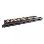 Dynamix PP-25V2 25 Port 19" Voice Rated Patch Panel Unshielded. Cat.3 Rated, Active pins 4 5 & 3 6