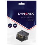 Dynamix FP-HDMI20BK  HDMI 2.0 Mini Coupler       19.2mm, Gold-Plated, BLACK