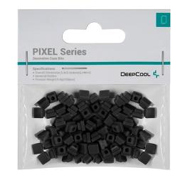 DEEPCOOL PIXEL Black Decorations. Can be attached to mesh of computer case: CH780, CH560,CH360,CH160, CH170, MORPHEUS series l to DIY desired pattern.