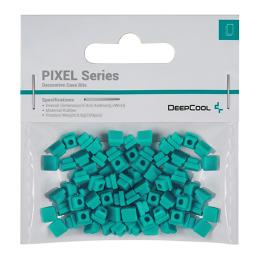 DEEPCOOL PIXEL Mars Green Decorations. Can be attached to mesh of computer case: CH780, CH560,CH360,CH160, CH170, MORPHEUS series l to DIY desired pattern.
