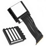 Lian Li PCI-E Riser Card + PCI-E Slot Back Panel for O11 Series, allows you to vertically mount your GPU features a PCI Express 16x Gen3 interface and a 220mm cable length.
