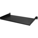 StarTech.com CABSHELF1U10 1U Fixed Server Rack Mount Shelf - 10in Deep Steel Universal Cantilever Tray for 19" AV/ Network Equipment Rack - 44lbs