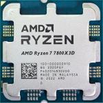 AMD Ryzen 7 7800X3D OEM PACK CPU 8 Core / 16 Thread - Max boost 5.0Ghz - 104MB Total Cache - AM5 Socket - 120W TDP - Integrated Radeon Graphics - Heatsink Not Included