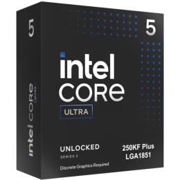 Intel Core Ultra 5 250KF Plus CPU 18 Cores - 30MB Cache - LGA 1851 Socket - Intel 800 Series Motherboard Required - Heatsink Not Included