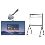 Maxhub 86" XBoard V7 All-In-One Interactive Display - WT13M Sharing Dongle Open Space Kit - Core i5 OPS - Mobile Trolley