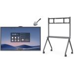 Maxhub 65" XBoard V7 All-In-One Interactive Display - WT13M Sharing Dongle Open Space Kit - Core i7 OPS - Mobile Trolley
