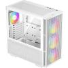 DEEPCOOL CH560 Hybird Airflow and Dual 360 AIO Supported ATX Case White 4x ARGB Fan Pre-installed, CPU Cooler Support Upto 175mm, GPU Support Upto 380mm, 7x PCI Slot, 360mm Radiator Supported, Front I/O: 1x USB, 1x Type C, HD Audio DEEPCOOL CH560 Hybird Airflow and Dual 360 AIO Supported ATX Case White 4x ARGB Fan Pre-installed, CPU Cooler Support Upto 175mm, GPU Support Upto 380mm, 7x PCI Slot, 360mm Radiator Supported, Front I/O: 1x USB, 1x Type C, HD Audio