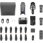 DJI Mavic 3 Pro Drone Fly More Combo Includes DJI RC Controller - 4/3 CMOS Hasselblad Camera - 12.8 Stops of Dynamic Range - 5.1K Video Recording - DCI 4K/120fps - 10-bit D-Log Color Profile - Up to 43 Mins Fly Time