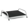 Fluteline Large Footrest - Silver Elite Frame With Black Carpet - Board Size 450mm x 350mm, - Height Adjustable Range 40mm-140mm Fluteline Large Footrest - Silver Elite Frame With Black Carpet - Board Size 450mm x 350mm, - Height Adjustable Range 40mm-140mm