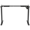 FlexiSpot E2 Black Electric Standing Desk Frame Only - Single Motor - Max Load 70kg - Speed 25mm/s - Height Range 710-1210mm