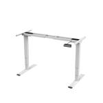 FlexiSpot E5 White Standing Desk Frame Only Dual Motors Inverted 3-Stage Frame, Horizontal Horizontal Width Range 1200-1800mm, Weight Capacity 100kgs, Memory Control Panel, Anti-collision sensor, Speed 35mm/s, Desktop Not Included