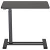 FlexiSpot H7 Height Adjustable Mobile Sofa & Bed Side Table With Cup Holder - Black - Desk Size 700x400x16mm - Gas Spring Height Range 660-1060mm - Load Capacity 7kg - Hidden Casters FlexiSpot H7 Height Adjustable Mobile Sofa & Bed Side Table With Cup Holder - Black - Desk Size 700x400x16mm - Gas Spring Height Range 660-1060mm - Load Capacity 7kg - Hidden Casters