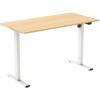 FlexiSpot E2 Essential Standing Desk - 1200x600x25mm - Honey Oak Colour Desktop/White Frame - Single Motor - Height Adjustable Range 710-1210mm - Weight Capacity 70kg, Speed 25mm/s - UP/Down Controler With USB Port FlexiSpot E2 Essential Standing Desk - 1200x600x25mm - Honey Oak Colour Desktop/White Frame - Single Motor - Height Adjustable Range 710-1210mm - Weight Capacity 70kg, Speed 25mm/s - UP/Down Controler With USB Port
