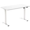 FlexiSpot E2 Essential Standing Desk - 1600x800x25mm - White Desktop/White Frame - Single Motor - Height Adjustable Range 710-1210mm - Weight Capacity 70kg, Speed 25mm/s - UP/Down Controler With USB Port FlexiSpot E2 Essential Standing Desk - 1600x800x25mm - White Desktop/White Frame - Single Motor - Height Adjustable Range 710-1210mm - Weight Capacity 70kg, Speed 25mm/s - UP/Down Controler With USB Port