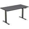 FlexiSpot E2 Pro Essential Standing Desk - 1600x800x25mm - Black Desktop/Black Frame - Single Motor - Height Adjustable Range 710-1210mm - Weight Capacity 70kg, Speed 25mm/s - 4 Presets Buttons Keypad with USB Ports (1x Type-A, 1x Type-C) FlexiSpot E2 Pro Essential Standing Desk - 1600x800x25mm - Black Desktop/Black Frame - Single Motor - Height Adjustable Range 710-1210mm - Weight Capacity 70kg, Speed 25mm/s - 4 Presets Buttons Keypad with USB Ports (1x Type-A, 1x Type-C)