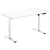 FlexiSpot E2 Pro Essential Standing Desk - 1600x800x25mm - White Desktop/White Frame - Single Motor - Height Adjustable Range 710-1210mm - Weight Capacity 70kg, Speed 25mm/s - 4 Presets Buttons Keypad with USB Ports (1x Type-A, 1x Type-C) FlexiSpot E2 Pro Essential Standing Desk - 1600x800x25mm - White Desktop/White Frame - Single Motor - Height Adjustable Range 710-1210mm - Weight Capacity 70kg, Speed 25mm/s - 4 Presets Buttons Keypad with USB Ports (1x Type-A, 1x Type-C)