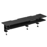 KONIC Monitor & Laptop Riser - Black - Dimensions 1060x275x296mm - Weight Capacity (Per layer) 35kg/10kg