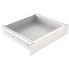 FlexiSpot S07 White Slim Under Desk Drawer - Size 45x24x7cm Fits For Flexispot & Loctek Standing Desk Storage Pull Out Drawer