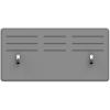 Loctek DV202 Office Privacy Panel Screen Partition - Grey - Size 1180x581x18mm  - Clamp Mount - For Loctek Flexispot 1.2m 1.4m Standing Desk -