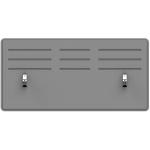 Loctek DV202 Office Privacy Panel Screen Partition - Grey - Size 1180x581x18mm  - Clamp Mount - For Loctek Flexispot 1.2m 1.4m Standing Desk -