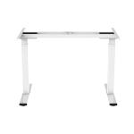 Loctek Electric Standing Desk Frame Only, Dual Motor Two-Stage, Height Range 710-1200mm, Weight Capacity 100kgs, Desktop Width Range 1200-1800mm, Memory Control Panel, Anti Collision System, Speed 32mm/s, Desktop Not Included DSKLCK268