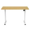 Loctek Ergonomic Eco Office Standing Desk - 1200x600x25mm - Single Motor - Weight Capacity 70KG - 2 Stage Height Adjustable 710-1210mm - Speed 25mm/s - Sound <50dB - Honey Oak Color Table Top with White Base Frame - 2 Years Warranty Loctek Ergonomic Eco Office Standing Desk - 1200x600x25mm - Single Motor - Weight Capacity 70KG - 2 Stage Height Adjustable 710-1210mm - Speed 25mm/s - Sound <50dB - Honey Oak Color Table Top with White Base Frame - 2 Years Warranty