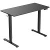 Loctek Ergonomic Basic Standing Desk - Single Motor - 1200x600x16mm Spliced Tabletop - Black - Weight Capacity 70KG - Memory Control Panel - 2 Stage Height Adjustable 735-1180mm - Speed 15mm/s - Sound <50dB Loctek Ergonomic Basic Standing Desk - Single Motor - 1200x600x16mm Spliced Tabletop - Black - Weight Capacity 70KG - Memory Control Panel - 2 Stage Height Adjustable 735-1180mm - Speed 15mm/s - Sound <50dB