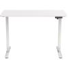 Loctek Ergonomic Basic Standing Desk - Single Motor - 1200x600x16mm Spliced Tabletop - White - Weight Capacity 70KG - Memory Control Panel - 2 Stage Height Adjustable 735-1180mm - Speed 15mm/s - Sound <50dB Loctek Ergonomic Basic Standing Desk - Single Motor - 1200x600x16mm Spliced Tabletop - White - Weight Capacity 70KG - Memory Control Panel - 2 Stage Height Adjustable 735-1180mm - Speed 15mm/s - Sound <50dB
