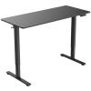 Loctek Ergonomic Basic Standing Desk - Single Motor - 1400x600x16mm Spliced Tabletop - Black - Weight Capacity 70KG - Memory Control Panel - 2 Stage Height Adjustable 735-1180mm - Speed 15mm/s - Sound <50dB Loctek Ergonomic Basic Standing Desk - Single Motor - 1400x600x16mm Spliced Tabletop - Black - Weight Capacity 70KG - Memory Control Panel - 2 Stage Height Adjustable 735-1180mm - Speed 15mm/s - Sound <50dB