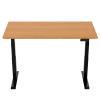 Loctek Ergonomic Premium Office Standing Desk - 1800x800x25mm - Dual Motors - 3 Stage Height Range 580-1230mm - Programmable Height Memory Control - Anti-Collision Function - Weight Capacity 125kg - Honey Oak Color Table Top With Black Base Loctek Ergonomic Premium Office Standing Desk - 1800x800x25mm - Dual Motors - 3 Stage Height Range 580-1230mm - Programmable Height Memory Control - Anti-Collision Function - Weight Capacity 125kg - Honey Oak Color Table Top With Black Base