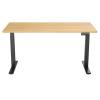 Loctek Ergonomic Pro Office - 1400x700x25mm - Dual Motor Standing Desk - 2 Stage Height Range 710-1200mm - Programmable Height Memory Control - Anti-Collision Function - Weight Capacity 100kg - Honey Oak Table Top With Black Base Frame Loctek Ergonomic Pro Office - 1400x700x25mm - Dual Motor Standing Desk - 2 Stage Height Range 710-1200mm - Programmable Height Memory Control - Anti-Collision Function - Weight Capacity 100kg - Honey Oak Table Top With Black Base Frame