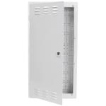 Dynamix HWS-2804V2 28" FTTH Network Enclosure  Recessed Wall Mount with Vented Lid Cable & DualGPO Knock outs - Installs 400mm Centre Stud - Cut out dimensions: 355x725x90mm - Includes Installation Accessories, Earth Kit