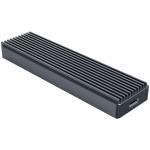 Orico M.2 NVMe SSD USB-C 3.1 Gen2 10 Gbps Enclosure - Grey Aluminium Alloy Case Supports up to 2TB M.2 NVMe SSD