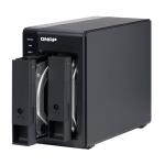 QNAP TR-002 2-Bay USB 3.0 RAID Expansion Enclosure Expands Capacity for QNAP NAS or use as DAS with PC / RAID 0/1/10/JBOD/Software Ctrl