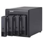 QNAP TR-004 4-Bay USB 3.0 RAID Expansion Enclosure Expands Capacity for QNAP NAS or use as DAS with PC / RAID 0/1/5/10/JBOD/Software Ctrl