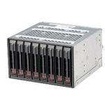 Supermicro M28SACB Mobile Rack - Black 8x 2.5" Hot-Swap SAS3/SATA3 in 2x 5.25"