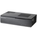 Silverstone Milo ML06B Mini ITX Desktop Case Black CPU Cooler Support Upto 70mm, 1x PCI Slot, SFX PSU Requested, Front I/O: 2x USB, HD Audio