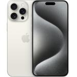Apple iPhone 15 Pro Max 256GB - White Titanium - (A-Grade Refurbished) - with Cable.  Reconditioned by PB Tech - 1 Year Warranty