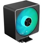 APNX Air Cooler AP1 ARGB CPU Cooler Black 5-heatpipe design, up to 245W TDP, for Intel: LGA 1851/1700/1200/115X AMD: AM4/AM5