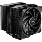 be quiet Pure Rock Pro 3 Black CPU Cooler 2 x 120mm PWM Fan, Twin Tower, 6 Heat Pipe, Support Intel LGA 1851 /1700 / 1200 / 115X , AMD AM5 / AM4,