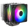 Cooler Master Hyper 620S RGB CPU Cooler with 2 X 120MM RGB LED PWM Fan, 6 Heat Pipes / Direct Contact / Aluminum Fins INTEL: LGA 1700/1200, AMD AM4 / AM5